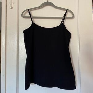 Sonoma Black Spaghetti Strap Cami Size Large